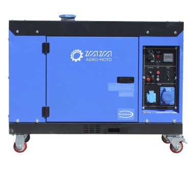 Генератор безшумний дизельний TΛTΛ JM8000TD 5.0/5.5KW (однофазний, зі свічкою розжарення)