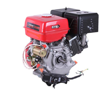 Двигун бензиновий з електростартером 188FE ТАТА (з виходом валу під шпонку, 25 мм) 13 к.с.