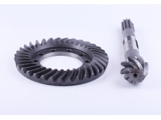 Главная пара заднего моста (шестерня ведомая Z-8/10 + шестерня ведущая Z-35) DongFeng