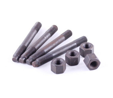 Шпильки крепления головки + гайки, к-т 4 шт. - ZS/ZH1100