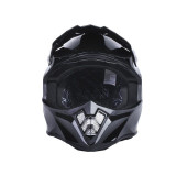 Шолом для мотоцикла, скутера MD-902 VIRTUE (чорний із золотим, size L)