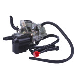 Двигун 125CC - Дельта/Альфа/Актив + радіатор + вентилятор, водяне охл., без електростартеру, BLACK - TATA LUX