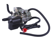 Двигун 125CC - Дельта/Альфа/Актив + радіатор + вентилятор, водяне охл., без електростартеру, BLACK - TATA LUX