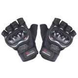 Моторукавички YM001-15 (короткі) чорні size L