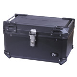 Кофр прямокутний для мотоцикла пластиковий чорний, 60л - YBX