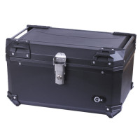 Кофр прямоугольный для мотоцикла пластиковый черный, 60л - YBX