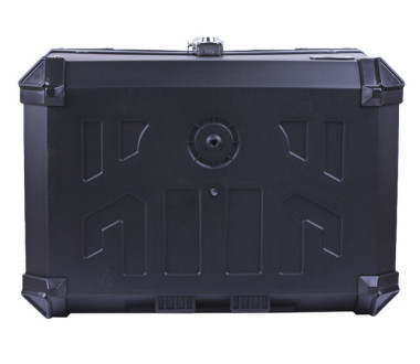 Кофр прямокутний для мотоцикла пластиковий чорний, 60л - YBX