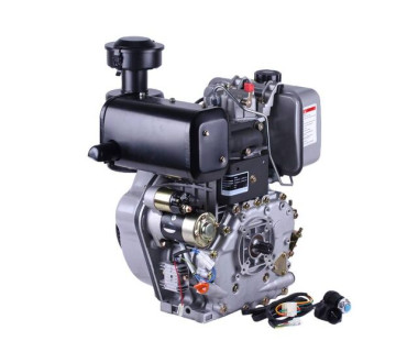 Двигун 192FE – дизель (під шліци діаметр 25 мм) (14,8 к.с.) з електростартером TT