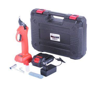 Акумуляторний секатор TM-SH2501Li 25 мм 21V 2А АКБ + зарядний пристрій - ТАТА