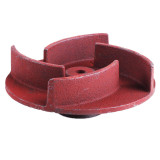 Крильчатка мотопомпи (для 30,80) 4 лопаті, під шпонку діаметр 19 мм (тип 2)