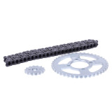 Зірки + ланцюг трансмісії 428H - Дельта YBX