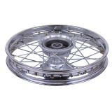 Диск задній R18*2,15J хром (під барабан, 17мм, 6 болт. зірка) XY200GY-6С