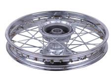 Диск задній R18*2,15J хром (під барабан, 17мм, 6 болт. зірка) XY200GY-6С