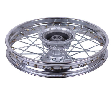 Диск задній R18*2,15J хром (під барабан, 17мм, 6 болт. зірка) XY200GY-6С
