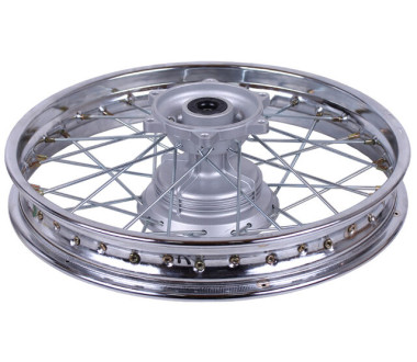 Диск задній R18*2,15J хром (під барабан, 17мм, 6 болт. зірка) XY200GY-6С