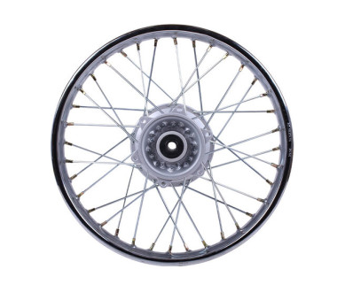 Диск задній R18*2,15J хром (під барабан, 17мм, 6 болт. зірка) XY200GY-6С