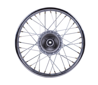 Диск задній R18*2,15J хром (під барабан, 17мм, 6 болт. зірка) XY200GY-6С