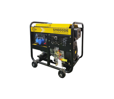 Генератор дизельний S11000DE 7.5/7.8KW YBX (однофазний зі свічкою розжарення)
