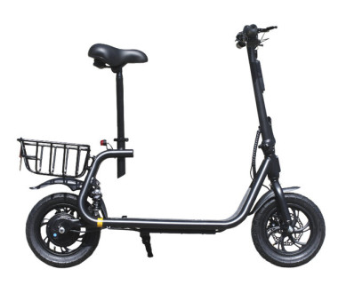 Електросамокат із сидінням (чорний) Q2 36V 10.4AH - SM