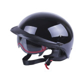 Шолом MD-513-1 чорний глянсовий + чорне скло size L - VIRTUE