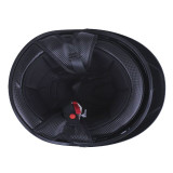 Шолом MD-513-1 чорний глянсовий + чорне скло size L - VIRTUE