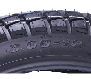 Покришка 3,00*18 8PR TT (під камеру) тип 1