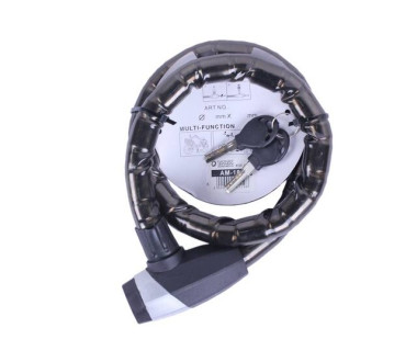 Замок протиугінний 25мм*1000мм (під ключ) ZX4133