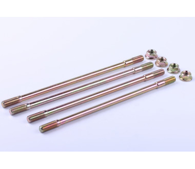 Шпильки + гайки, к-т: 4 шт. - 125/150CC