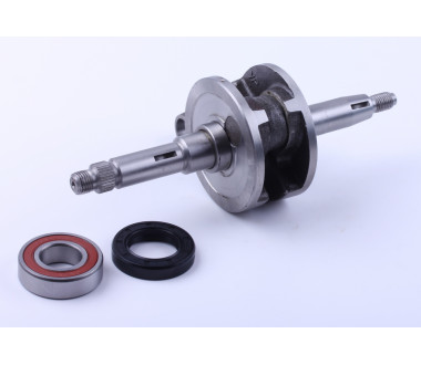 Колінвал + підшипники 6004RS, к-т 2 шт. - 50CC2T