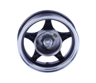 Диск задній литий 10"-2,5 (19 шліців, барабан. гальмо)