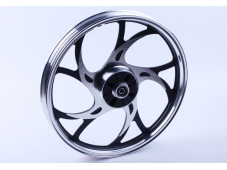 Диск задній литий, барабанне гальмо 17*1,6 (посилений) 3,5kg - Альфа