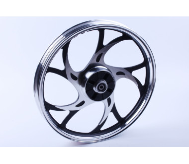 Диск задній литий, барабанне гальмо 17*1,6 (посилений) 3,5kg - Альфа