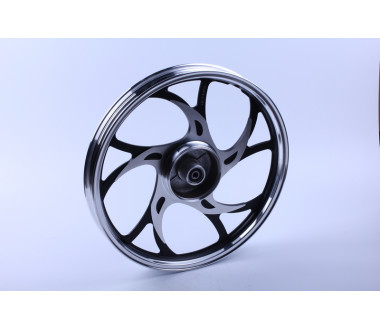 Диск задній литий, барабанне гальмо 17*1,6 (посилений) 3,5kg - Альфа