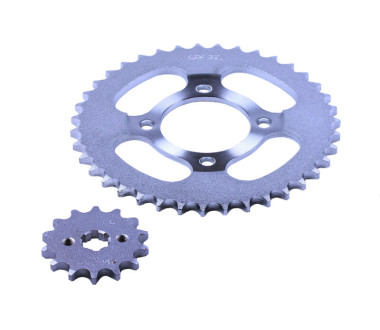 Зірка, к-т 2 шт.: ззаду + передня 39Т/14Т 428H - Альфа