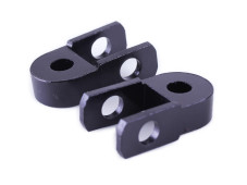 Подовжувач заднього амортизатора, к-т 2 шт.: 25 мм, чорний - AM