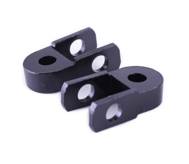 Подовжувач заднього амортизатора, к-т 2 шт.: 25 мм, чорний - AM