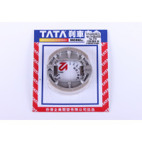 Колодки тормозные передние (барабанный тормоз), к-т: 2 шт. - AD50/sepia