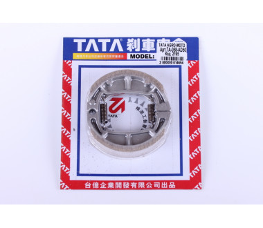 Колодки тормозные передние (барабанный тормоз), к-т: 2 шт. - AD50/sepia