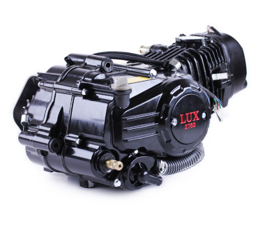 Двигун 125CC - Дельта/Альфа/Актив + радіатор + вентилятор, водяне охл., без електростартеру, BLACK - TATA LUX