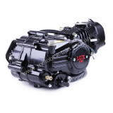 Двигун 125CC - Дельта/Альфа/Актив + радіатор + вентилятор, водяне охл., без електростартеру, BLACK - TATA LUX