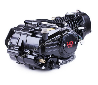 Двигун 125CC - Дельта/Альфа/Актив + радіатор + вентилятор, водяне охл., без електростартеру, BLACK - TATA LUX