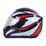 Шолом MD-101B чорний смугастий size M - VIRTUE