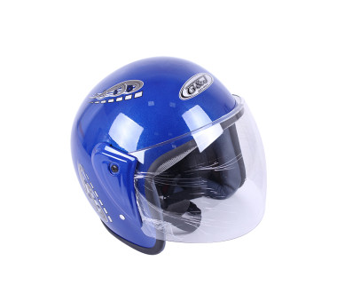 Шлем МВ-301 (открытый) size L - синий