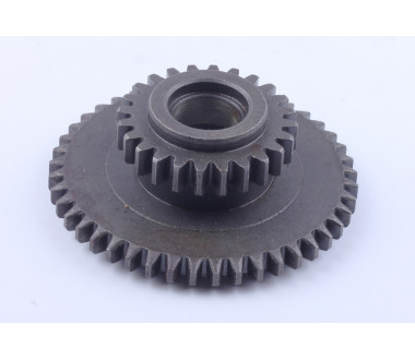 Шестерня вала вторичного сдвоенная (задней/2 передач) Z-44/24 - 168F-170F
