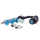 Замки, к-т: 3 шт. + крепежи - Dio 27 Y-BOX