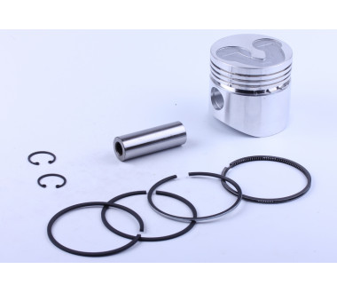Поршневий комплект 80,50 мм (з вибіркою під клапан): 9 одиниць - 180N