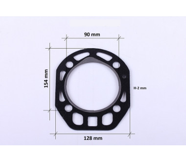 Прокладка головки цилиндра 80 мм (с язычком) - 180N