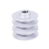 Шкив ремня ведущий 3 ручья (поcадочный диаметр 20 мм) - 168F - TTG