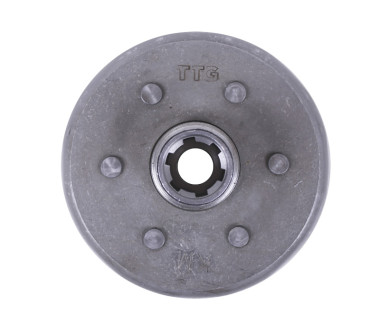 Сцепление в сборе (под шлицы 25 мм) с корзиной - КПП - TTG