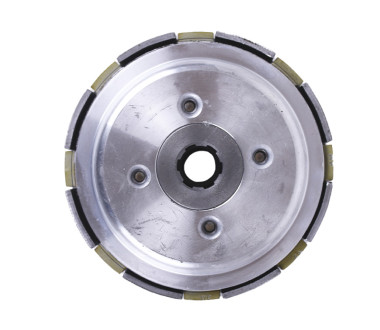 Сцепление в сборе (под шлицы 25 мм) с корзиной - КПП - TTG